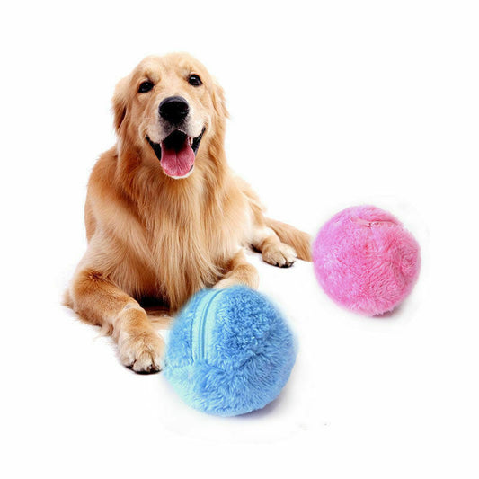 Pet Electric Toy Ball Magic Roller Ball Toy Automatic Roller Ball magic ball Dog Cat Pet Toy Need To Use Battery 5pcs/Set